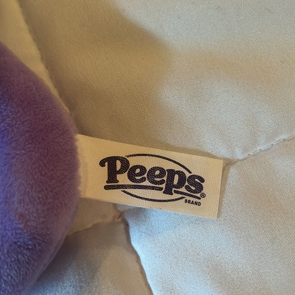 COPY PEEPS purple Easter /everyday rattle kids toy decoration plush peeps kids - Picture 2 of 5